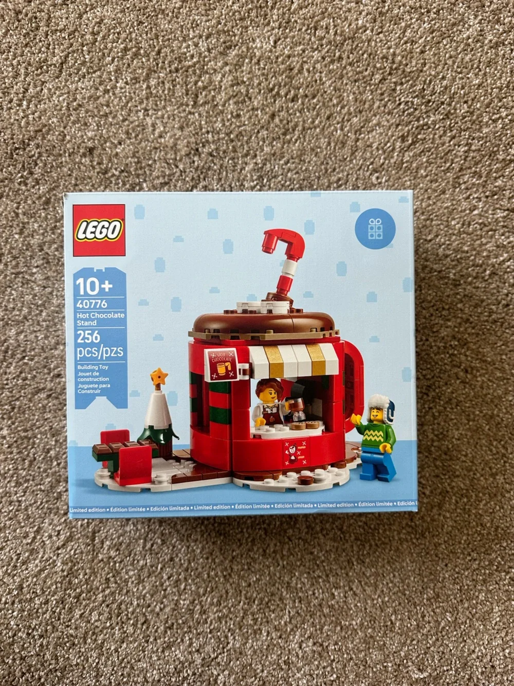 LEGO hot chocolate stand